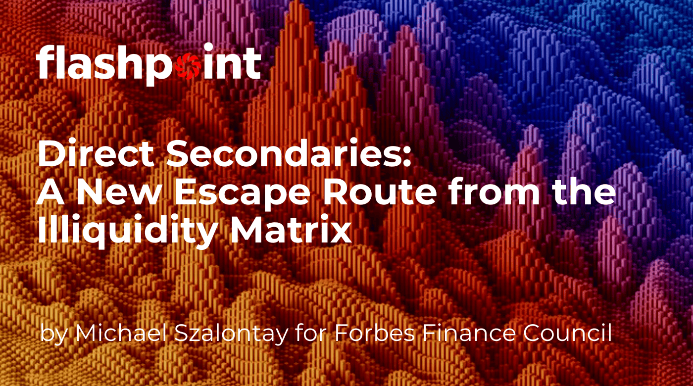 Direct Secondaries: A New Escape Route From The Illiquidity Matrix